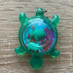 Y2K Turtle Snow Globe Key Chain 🐢❄️🐢❄️✨